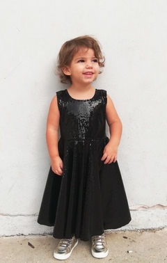 Vestido Longo Princesa Paetês - loja online