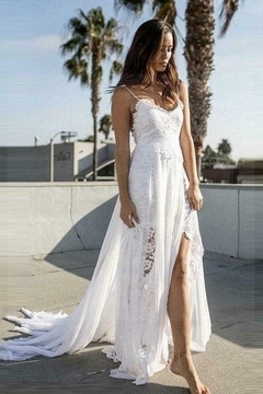 Vestido Noiva Boho Pré Wedding - comprar online