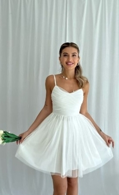 Vestido Noiva Tule Mini Tutu na internet