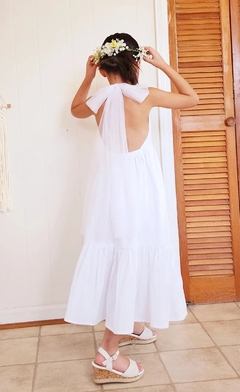 Vestido Menina Moça Linho & Tule Bohemian na internet