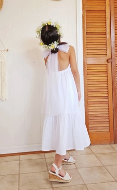 Vestido Menina Moça Linho & Tule Bohemian - loja online