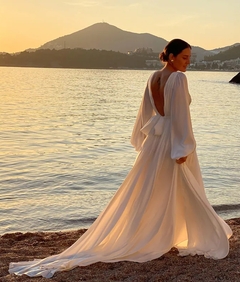 Vestido Noiva Envelope Cetim Seda - comprar online