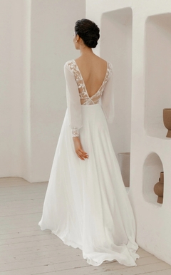 Vestido Noiva Simples Elegante