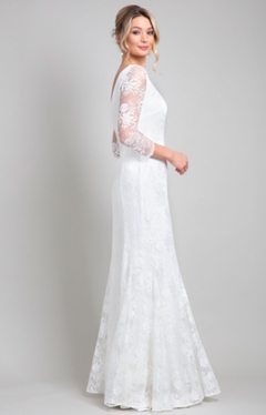 Vestido Noiva Sereia Clean Minimalista - comprar online