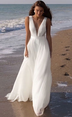 Vestido Noiva Tule Mediterraneo - Atelier CV Couture