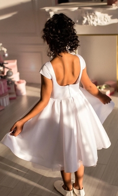 Imagem do Vestido Menina Tule & Cetim