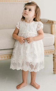 Vestido Bebê Menina Bordado Floral na internet