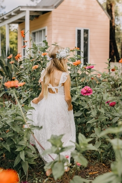 Vestido Boho Campestre Menina - Atelier CV Couture