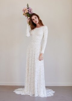 Vestido Noiva Renda Vintage - comprar online