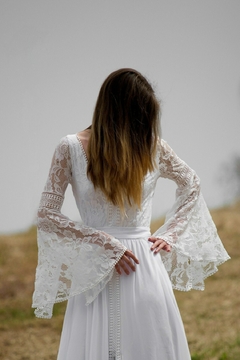 Vestido Noiva Vintage Bohemian Flare - comprar online