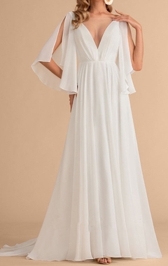 Vestido Noiva Clean Grego