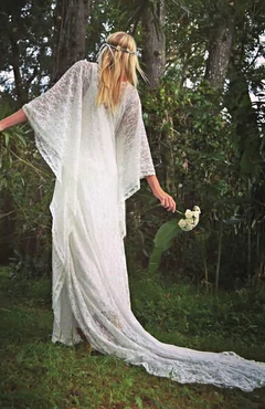 Vestido Noiva Caftan Lotus