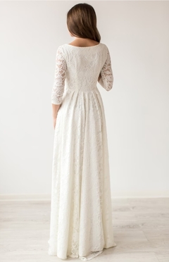 Vestido Noiva Vintage Renda Clean - comprar online