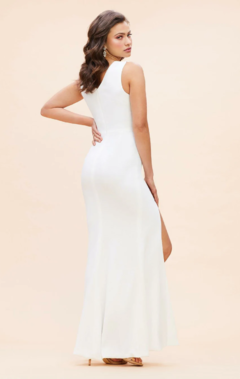 Vestido Noiva Clássico Clean Fenda na internet