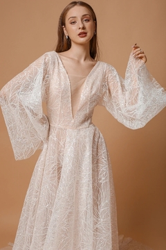 Vestido Noiva Brilho Bohemian - loja online