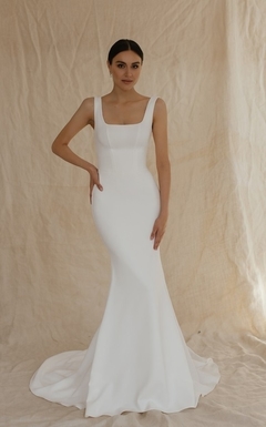 vestido noiva sereia minimalista