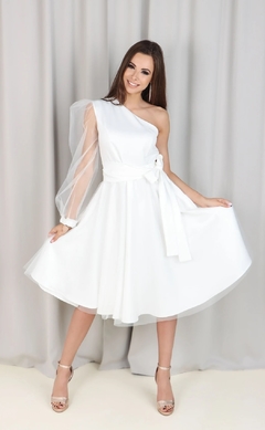 Vestido Noiva Midi Clean Tule - comprar online