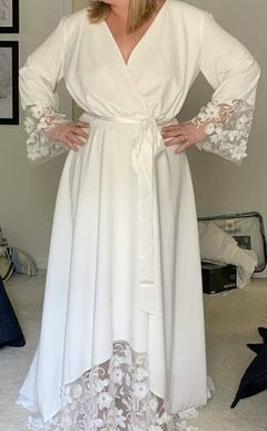 Imagem do Vestido Noiva Boho Flare Kimono