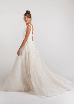 Vestido Noiva Princesa Pontos de Luz - comprar online