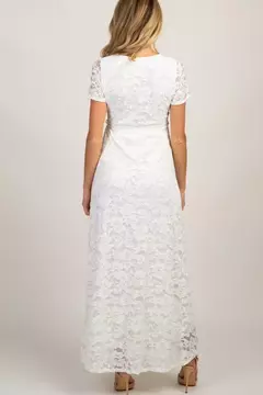Pronta Entrega Vestido Noiva Gestante Renda na internet