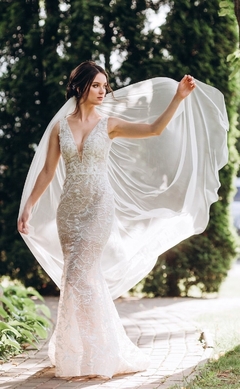Vestido Noiva Sereia Bordada - loja online