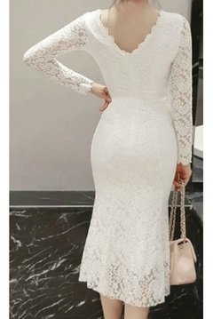 Vestido Noiva Midi Sereia - comprar online
