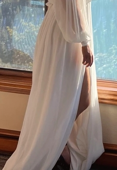 Vestido Noiva Ipê Clean Fenda na internet
