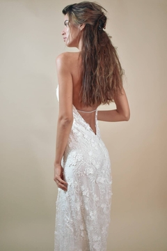 Vestido Noiva Tule Bordado Del Mare - Atelier CV Couture