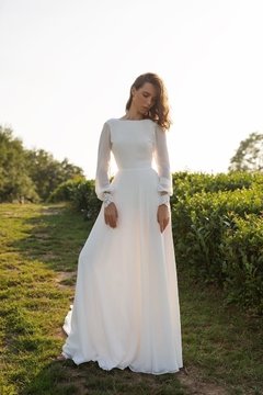 Vestido Noiva Por do Sol Vintage - loja online