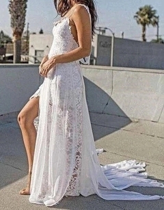 Vestido Noiva Boho Pré Wedding - Atelier CV Couture