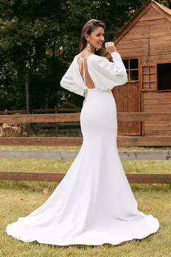 Vestido Noiva Sereia Wing Alfaiataria - comprar online