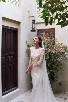 Véu Mantilha Catedral Primavera - Atelier CV Couture