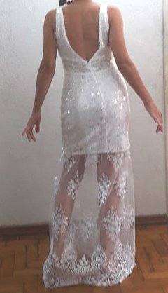 Vestido Noiva Paetês