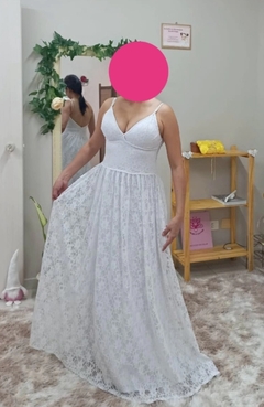 Vestido Noiva Vintage Renda - comprar online