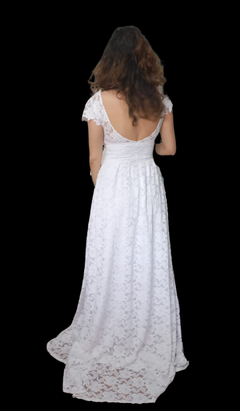 Vestido Noiva Boho Princesa Pronta Entrega - loja online