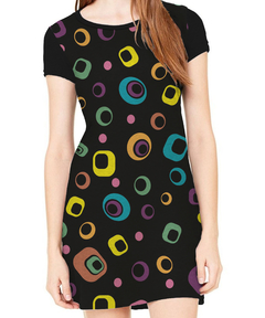 Vestido Formas Coloridas - comprar online