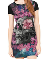 Vestido Caveira Floral - comprar online