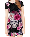 Vestido Caveira Mexicana Floral - comprar online