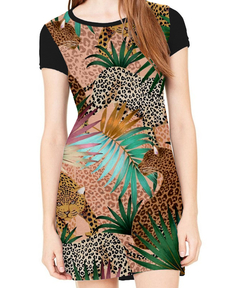 Vestido Animal Print - comprar online