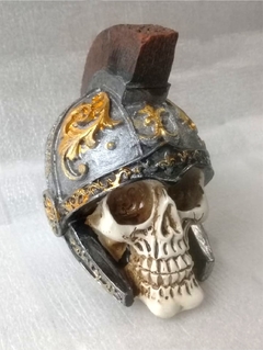 Skull with Helmet Small