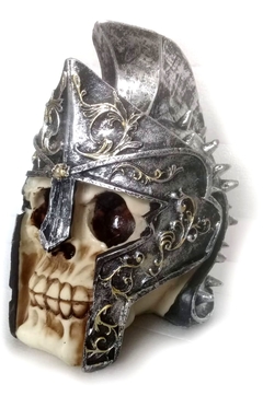 Skull with Helmet na internet