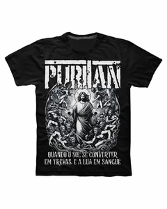 PRE-ORDER Camiseta Puritan - Quando o sol se converter em trevas, e a lua em sangue (Oficial) - comprar online