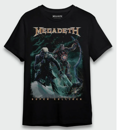 Camiseta Megadeth - Super Collider (Oficial)
