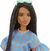 Boneca Barbie Fashionistas 172 Cabelos Trançados Preto, Top e Shorts Corações GRB63 - Mattel - comprar online