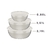Jogo de Potes em Aço Inox com Tampa Plástica Freezinox 3 Peças 64220/160 - Tramontina - comprar online