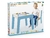 Conjunto Mesa com Cadeira Infantil MDF Azul - Junges - loja online