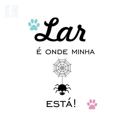 Placa Decorativa Pet - Aranha - comprar online