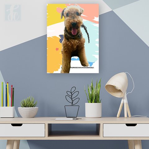 Placa Decor Pet Personalizada - Color Fun III - comprar online