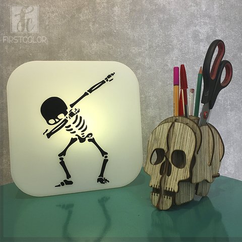 Luminária Ledito Box - Esqueleto - comprar online