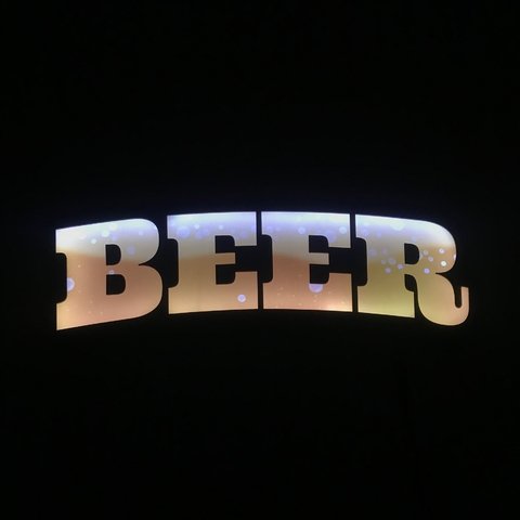 Painel Luminoso Led Cerveja Beer Colarinho - comprar online